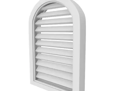 Gable Vent Style 3 3D model
