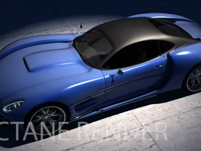 Invictus Sports Car Concept 3D model