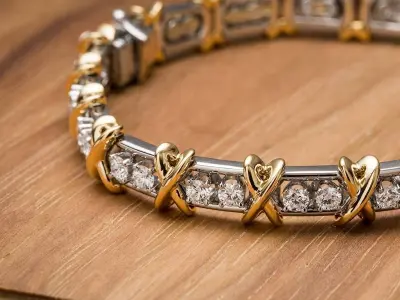 Bracelet Tiffani  3D print model