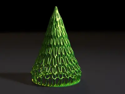 Christmas tree 2 3D print model