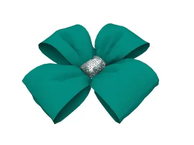 GIFT BOW 3 Low-poly 3D model