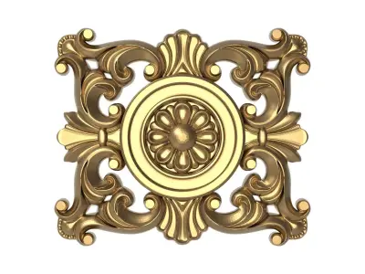  decorative pattern ready for 3D printing 3D model 143