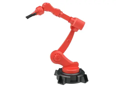 Industrial robot 07 3D model