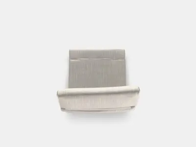 POANG Armchair cushion 4 Low-poly 3D model