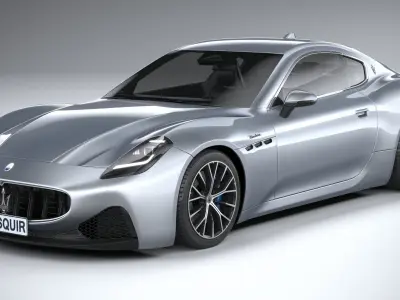 Maserati GranTurismo Modena 2023 3D model