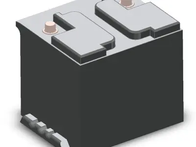 1to10 RC Car Battery 3D print model