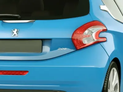 Peugeot 208 3 Door 3D model