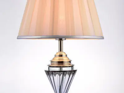  European style table lamp 3D print model