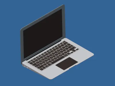 MACBOOK AIR 3D print model