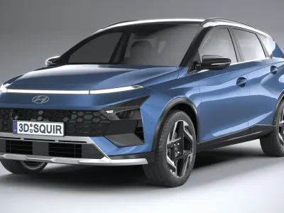 Hyundai Bayon 2025 3D model