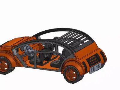 3d Printer Car Model 3D print model