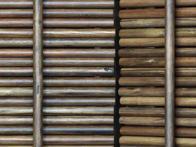 Screen horizontal  branch straight n1 3D model