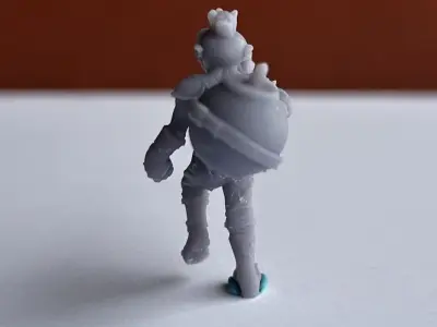 Goblin Sapper ver 2 -goblin with bomb 3D print model