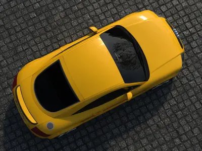 Audi TT quattro Sport 3D model 3D model