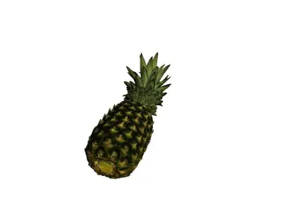Pineapple Low-poly 3D model