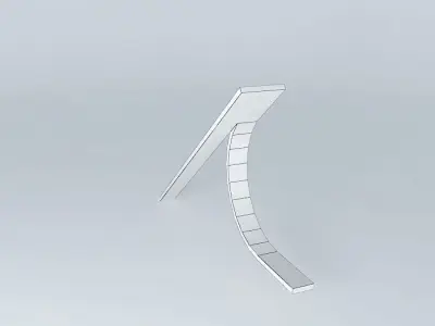 Sculpture letter Free 3D model