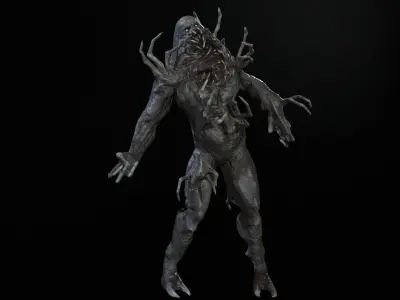 MutantZ5 Low-poly 3D model