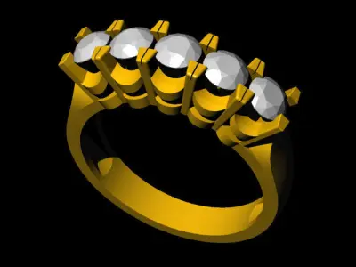 Ring woman Free 3D print model purchase