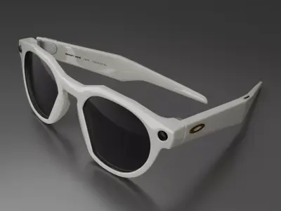 Oakley Meta HSTN rigged Low-poly 3D model