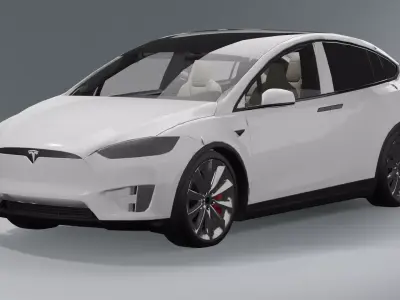 Tesla  Model X 2025 3D model