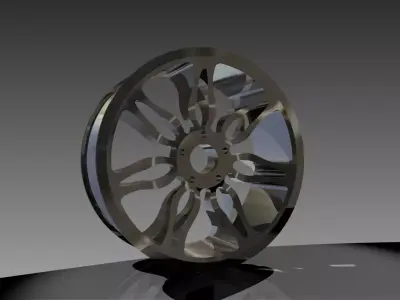19 inch Car Rims 3D model