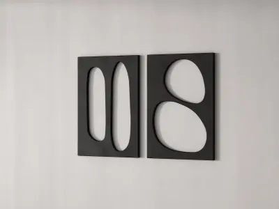 177 other decoration 01 decorative wall art 01 3D model