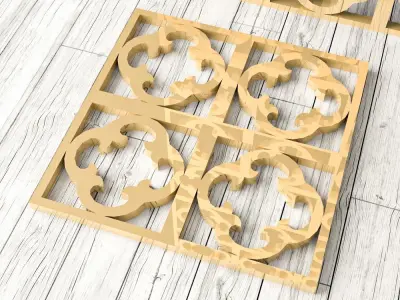 Decorative Panel 24 3D model