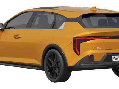 Kia K4 Hatchback 2026 3D model