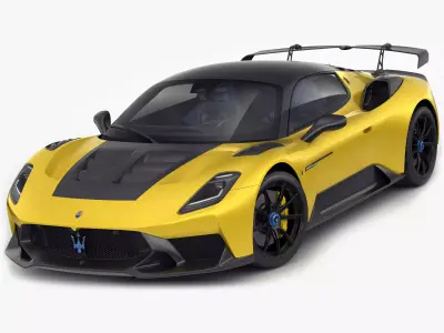 Maserati GT2 Stradale 2025 3D model