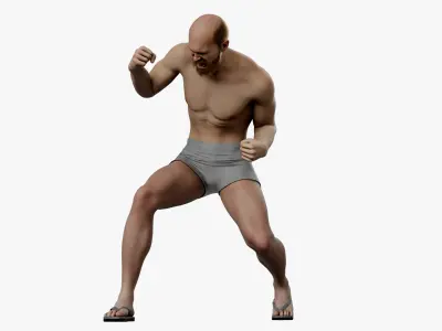 CUSTOM MALE HEAD - BODY MESH FOR METAHUMAN UNREAL ENGINE 5 READY 3D model