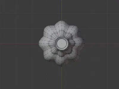 Decorative ceramic vase 3D model