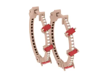 Earring 001 3D print model