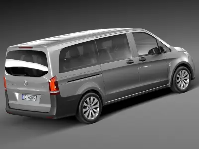 Mercedes-Benz Vito Tourer 2015 3D model