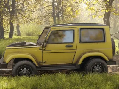 Off Road Car 3D model