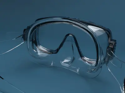 water mask Free 3D model