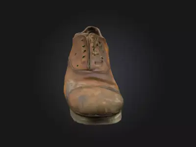 Worn Soles  Footprints of a Journey Lived 3D model