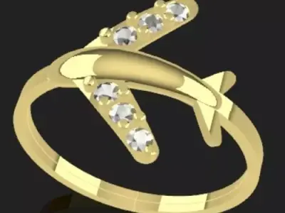 love travel ring Free 3D print model