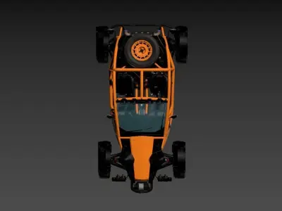 3D model of an off-road vehicle 3D model