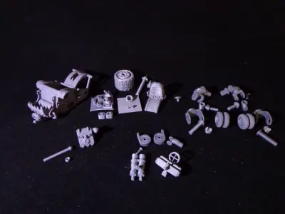 Wardog Robot dog Free 3D print model