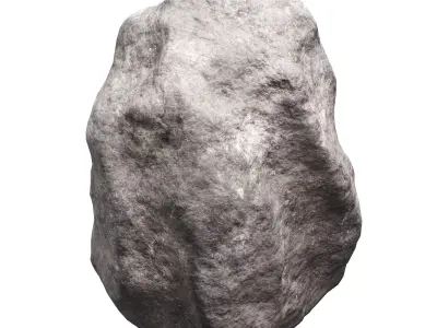 Low Poly Rocks Set 09 3D model