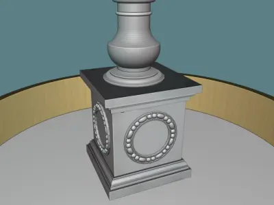 Garden Fountains Free 3D model