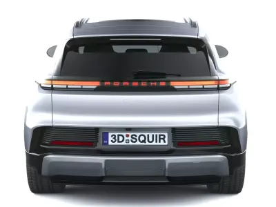 Porsche Cayenne Electric 2027 3D model