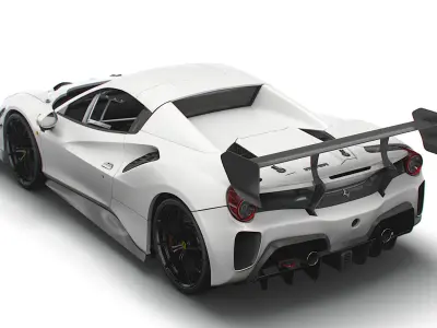 Ferrari GTB 488 EVO Spider 2021 3D model