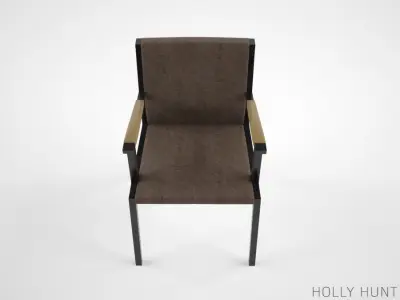 Holly Hunt Hadrien dining armchair 3D model