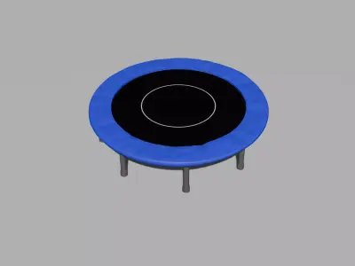 Trampoline Free 3D model