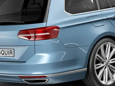 Volkswagen Passat Variant 2015 3D model