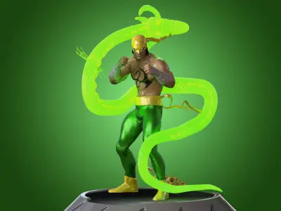Iron Fist 3d model print 3D print model