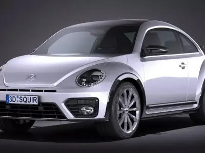 Volkswagen Beetle 2017 3D model
