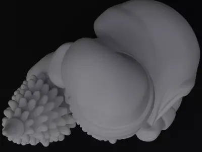 Santa Claus christmas Detailed figurine 3D model for 3D printing 3D print model