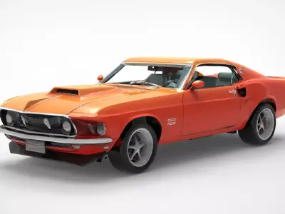 Sportcar Free 3D model